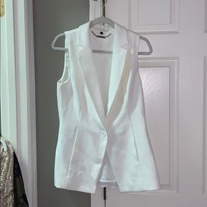 WHBM White Blazer